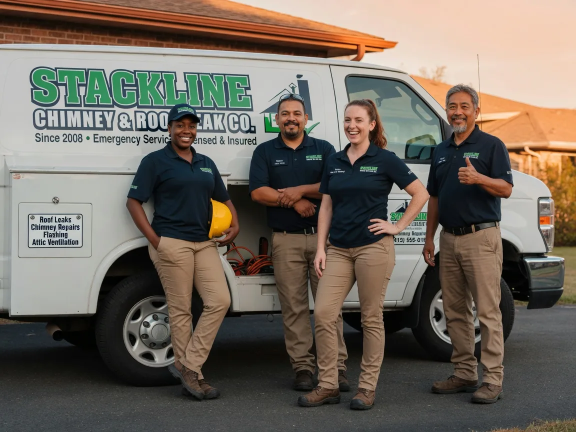 Chimney flashing repair company in Charlton, MA